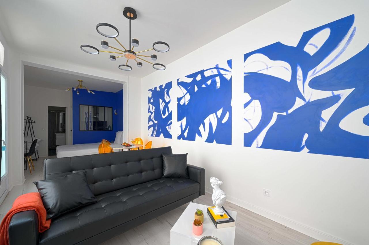 Modern Large Studio Apartment For 3 París Exterior foto