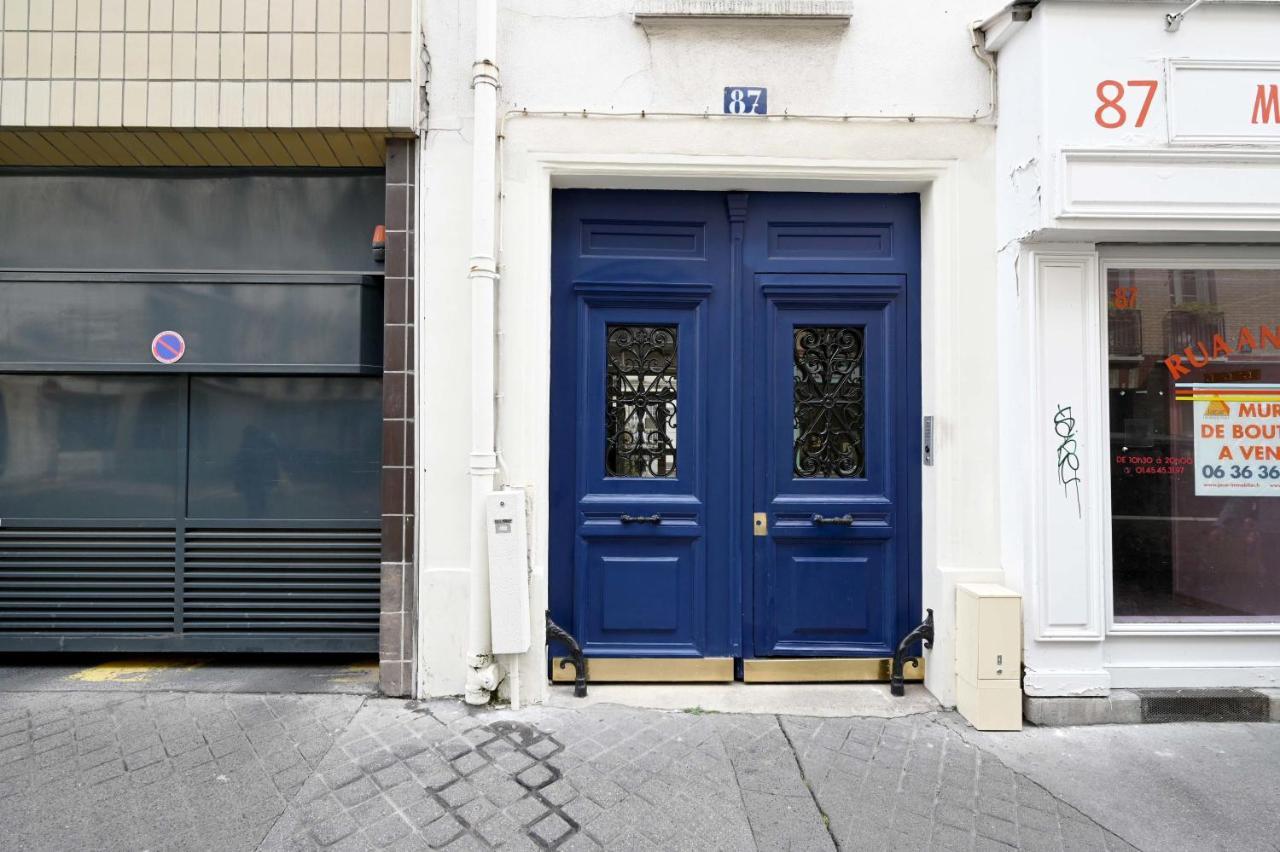 Modern Large Studio Apartment For 3 París Exterior foto